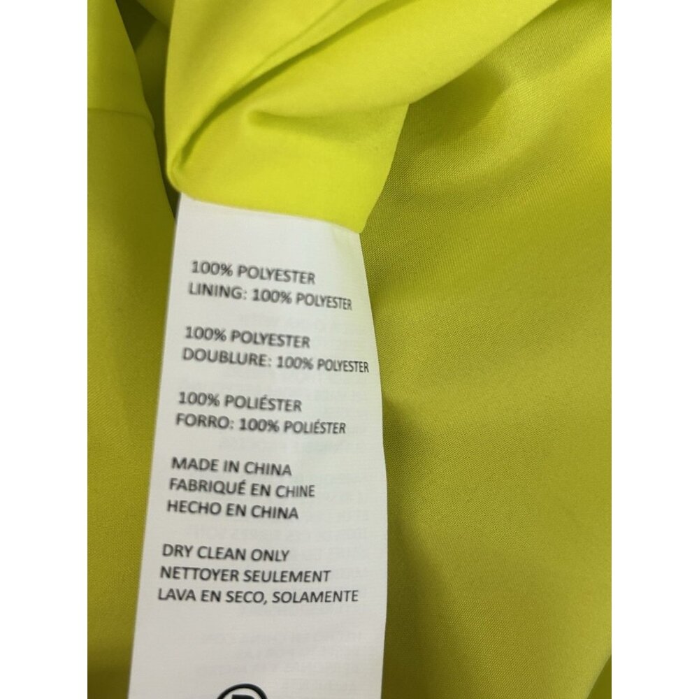 Marissa Webb Collective x RTR Women’s 6 Yellow Ruffle Halter Floral Mini Dress - Picture 9 of 16